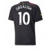 Billige Manchester City Jack Grealish #10 Bortetrøye 2022-23 Kortermet